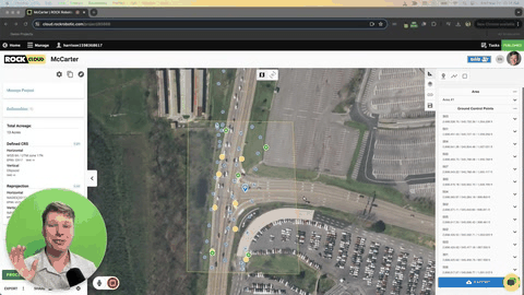 Exporting Measurements from Rock Cloud to Google Earth